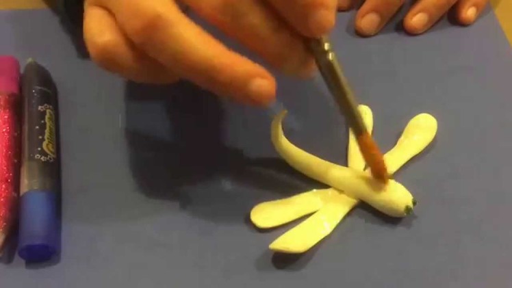 How to make dragonfly clay with only one basic shape