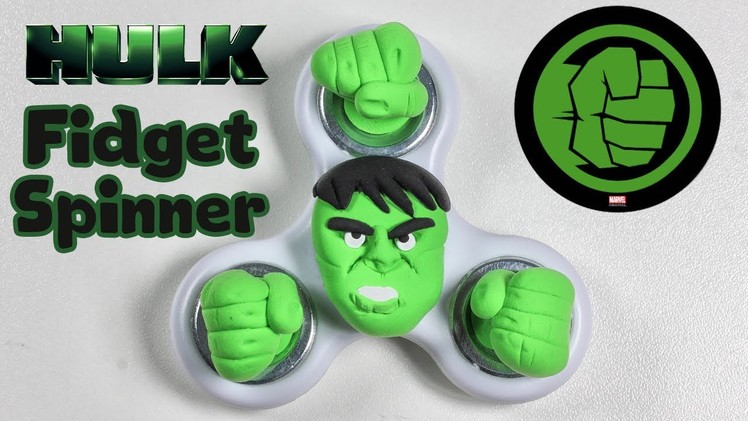 How To Make Fidget Spinner Hulk | Superhero Spinner