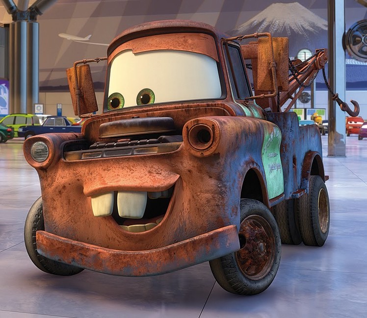 How to make Mater the Greater from Cars