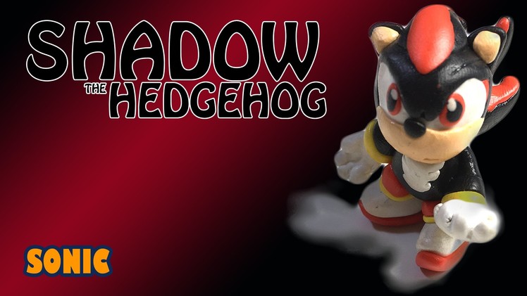 How to make Shadow the Hedgehog | Sonic | BunBum's Playdoh.Clay Tutorial video