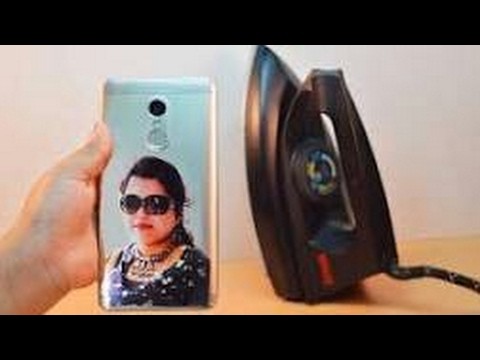 How to Print Your Photo on Mobile cover at Home - Using Electric Iron"