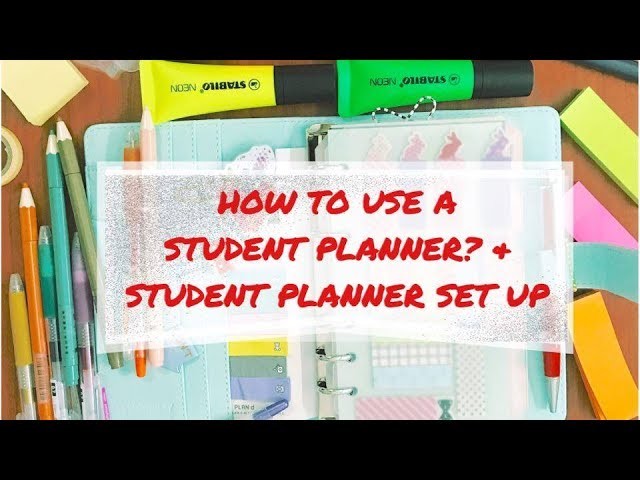 student planner use