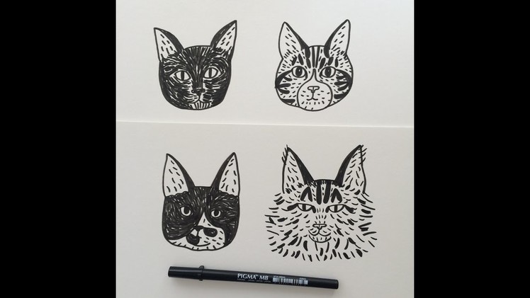 Let's Draw Cats! with Yuko Miki