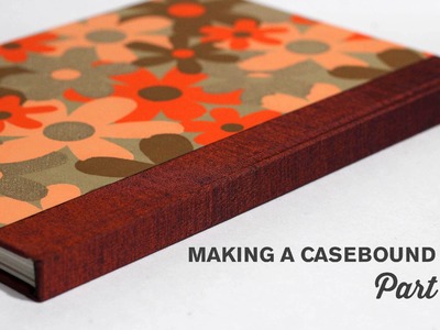 Making a Casebound Hardcover Book (Part 1: Kettle Stitch, Sewing the Text Block)