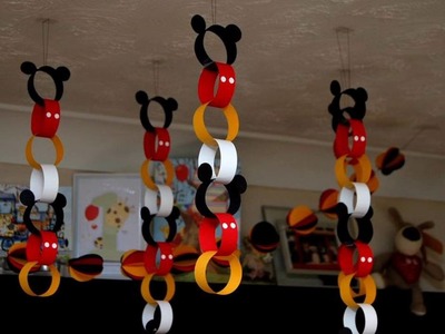 Mickey mouse party themed decorating ideas