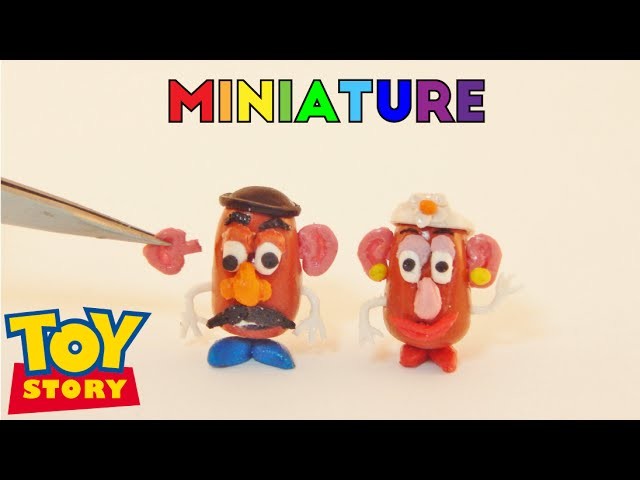 Mr. Potato Head & Mrs. Potato Head | Toy Story Miniature Room Box (1:12)
