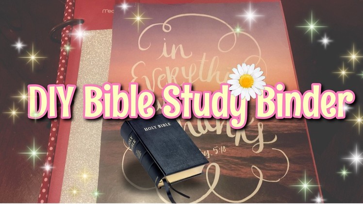 New DIY Bible Study Binder