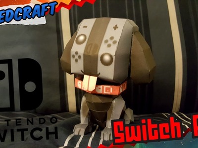 Nintendo Papercraft ~ Switch Pup ~