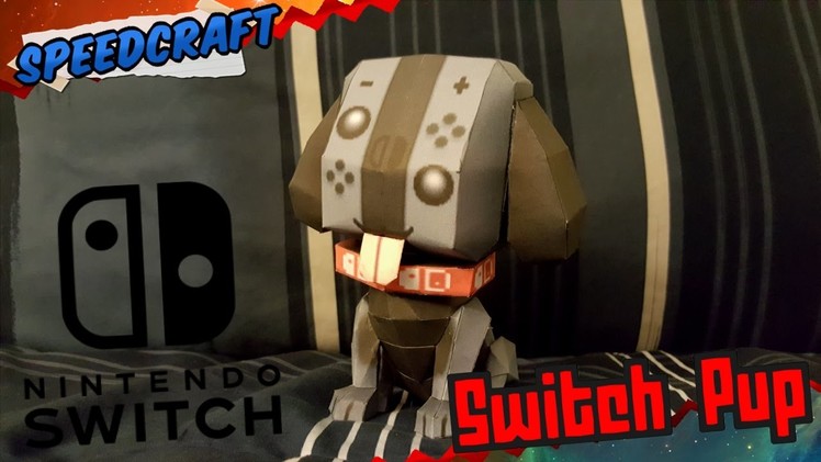 Nintendo Papercraft ~ Switch Pup ~