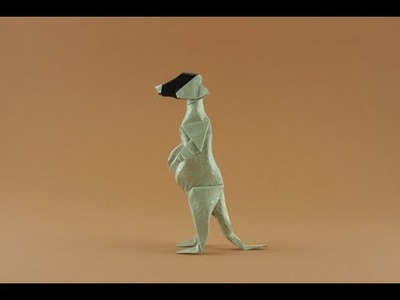 Origami suricat by Lionel Albertino