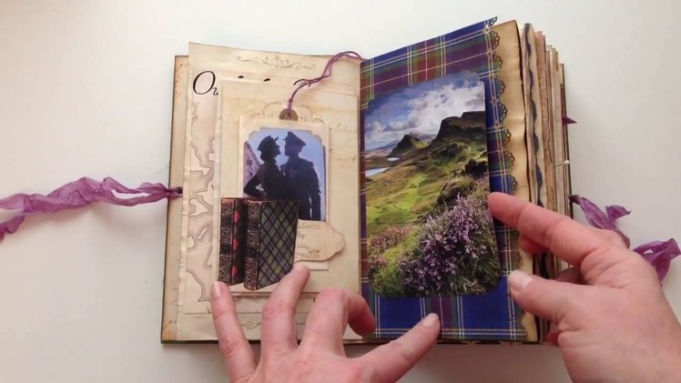 Outlander journal flip - for Jennifer!