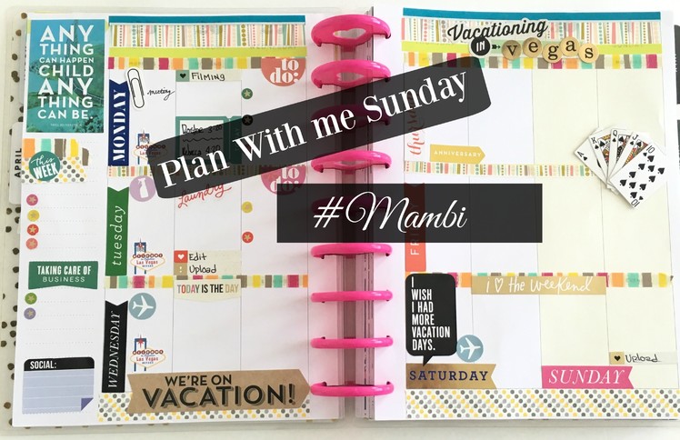 Plan With Me Sunday\\ feat. Me And My Big Ideas