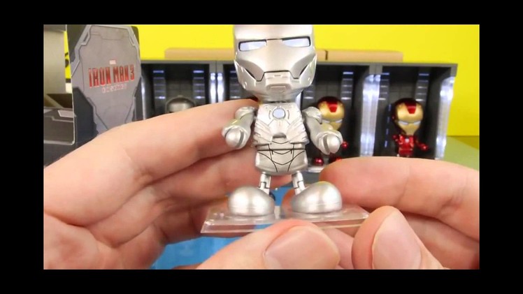 Play Doh Iron Man Surprise Egg Marvel Iron Man 3 Cosbaby Toys Light Up Lockers Disney Cars Toy Club