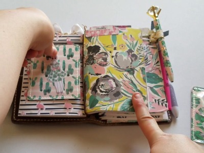 Pocket Travelers Notebook flip through with May Planner Society kit!!!