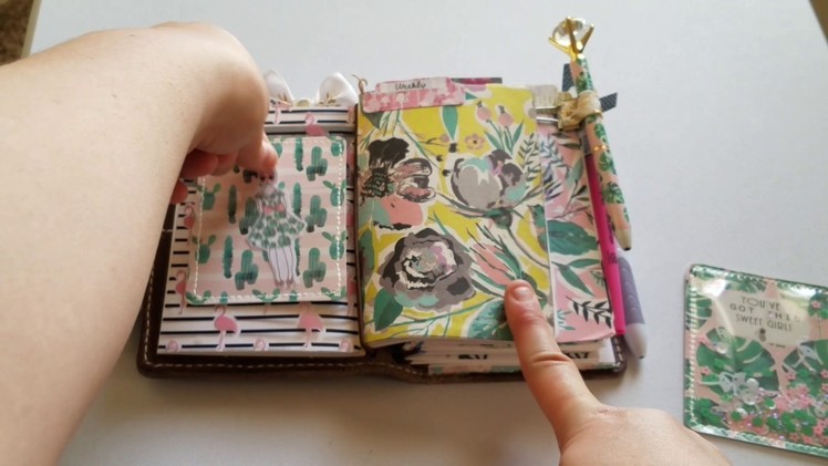 Pocket Travelers Notebook flip through with May Planner Society kit!!!