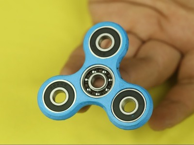 SPINNER TOYS   3 Simple Ways To Make a Fidget Spinner
