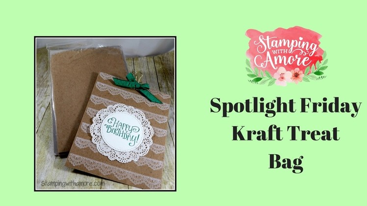 Spotlight Friday Kraft Treat Bag