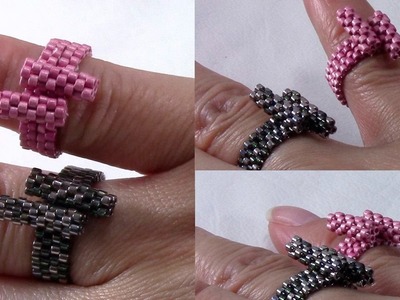 Stackable Peyote Ring