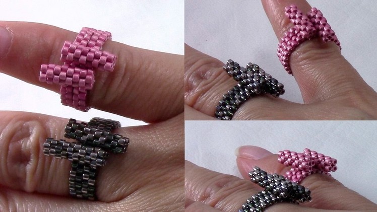 Stackable Peyote Ring