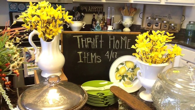 Thrifted Home Items | Collective Haul 4.17