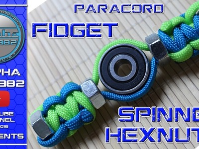 Ultimate Fidget Spinner Hex Nut Paracord - Fidget Spinner DIY - How To