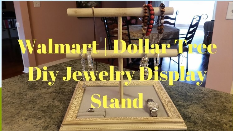 Walmart | Dollar Tree Diy Jewelry Display Stand