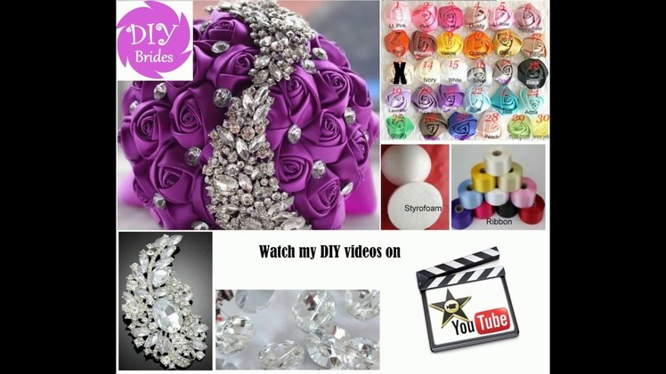 10% OFF Brooch Bouquet Kits DIY brides save $$ create your brooch bouquet