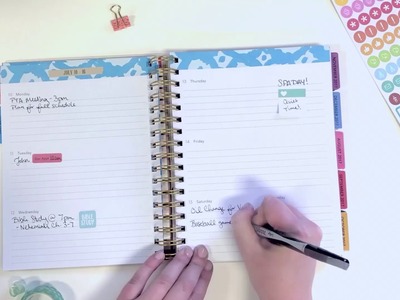 18 Month Agenda Planner How To | DaySpring