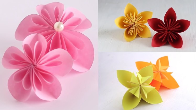 3 ways to make Kusudama Flower