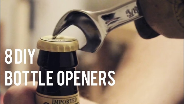 8 DIY Bottle Openers (Diresta Inspired)