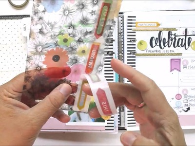 A peek inside my planner. and the brand new Studio Calico Planner Kit