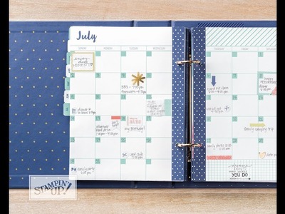 Blogging and Team Planning Love Today Stampin' UP! Planner