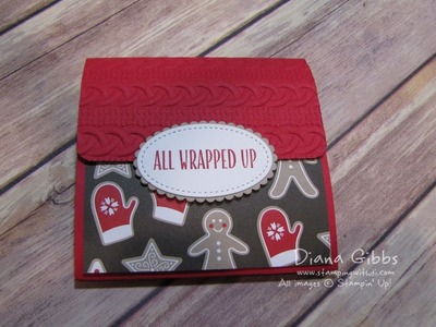 Candy Cane Lane DSP Treat Holder with Diana Gibbs