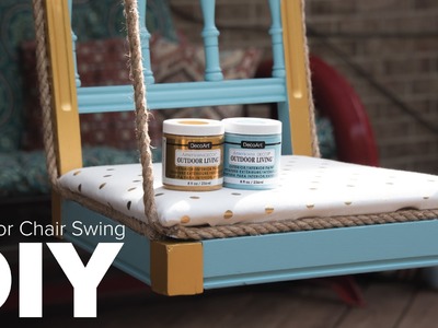 Convert a Dining Chair to an Outdoor Swing