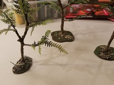 Crafting Trees from real twigs and branches - D&D, Pathfinder, Tabletop RPG terrain