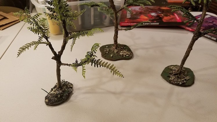 Crafting Trees from real twigs and branches - D&D, Pathfinder, Tabletop RPG terrain