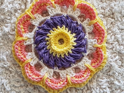 Crocheted motif  70