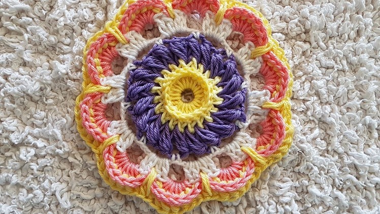 Crocheted motif  70