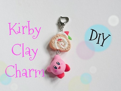 Cute Kirby Clay Charm