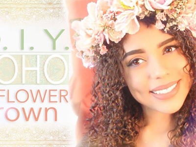 DIY - BOHO Flower Crown | Coawixchella
