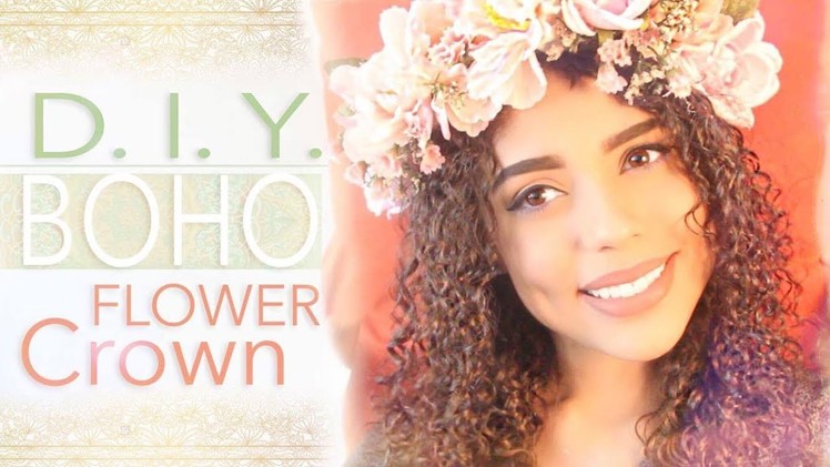 DIY - BOHO Flower Crown | Coawixchella