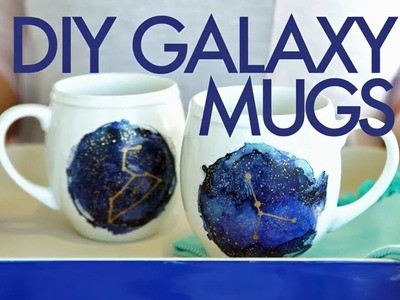 DIY Galaxy Mugs - HGTV