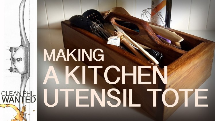 DIY | Kitchen Utensil Tote