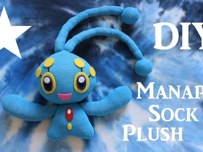 ❤ DIY Manaphy Sock Plush! How To Make A Cute Pokemon Plushie! ❤