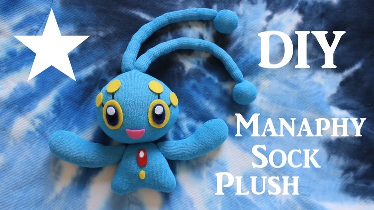 ❤ DIY Manaphy Sock Plush! How To Make A Cute Pokemon Plushie! ❤