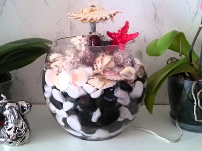 DIY tabletop fountain