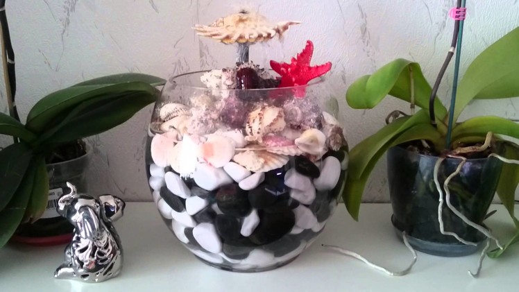 DIY tabletop fountain