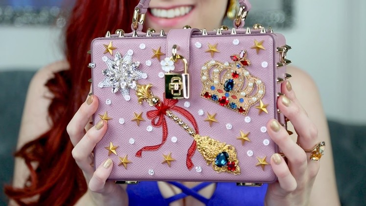 Dolce & Gabbana Unboxing! $4,000 Miss Dolce Fairy Tale Crown Embellished Handbag | Lilith Louise