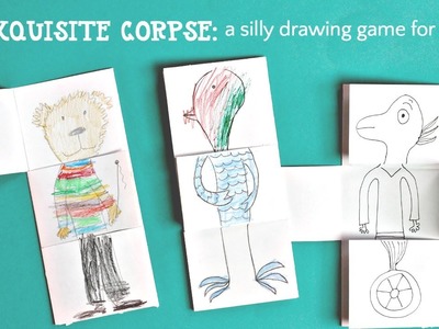 Drawing Game for Kids: Exquisite Corpse