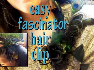 Easy Fascinator Hair Piece with a glue gun| | Zazu's Off the Topic Tutorials